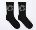 No Line To Sketchy" Crew Socks - Black