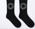 No Line To Sketchy" Crew Socks - Black